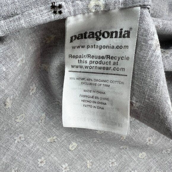 Patagonia Men's Button Down Cotton/Hemp Size XXL - Picture 8 of 9